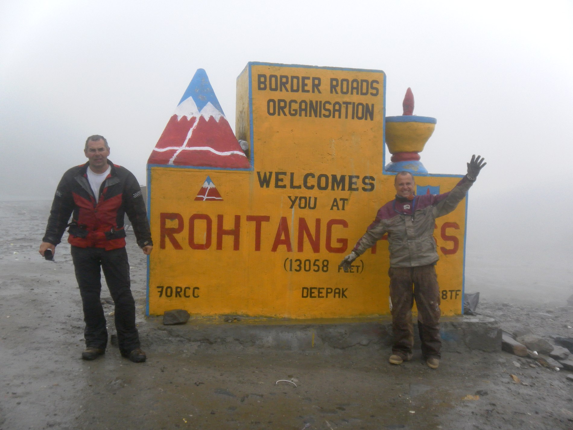 Rohtang Pass, veščne upršaný