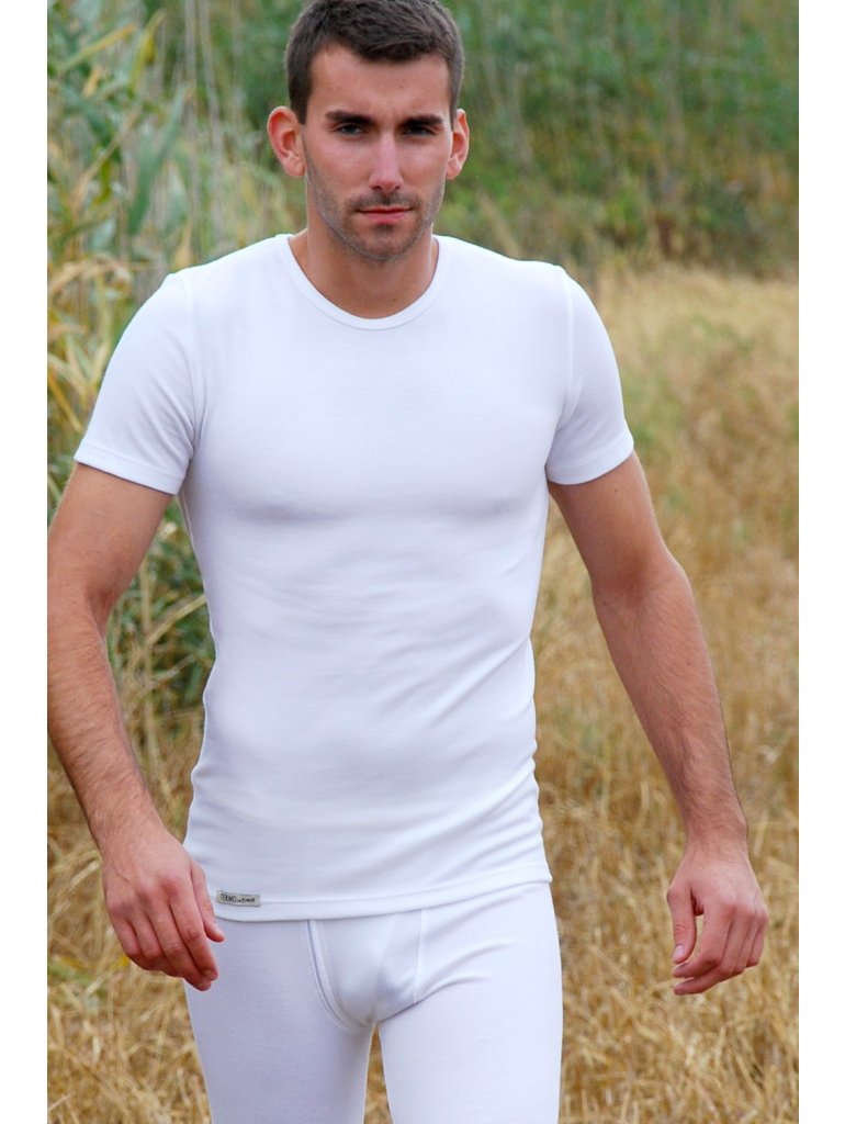 Bambusové pánske termo tričko TERMOintima Bamboo White