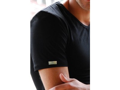 Bambusové tričko pánske Nature Line čierne