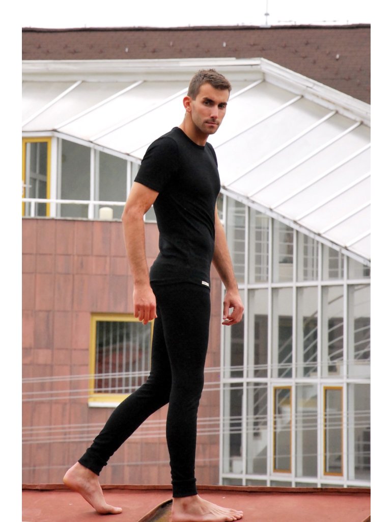 Bambusové termo tričko pánske TERMOintima Bamboo black