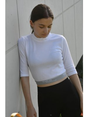 Dámske termo tričko -croptop funkčný outdoor/indoor