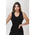Bambusové tričko dámske bez rukávov Bamboo black