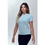 Dámske termo tričko s kapucňou Sky blue
