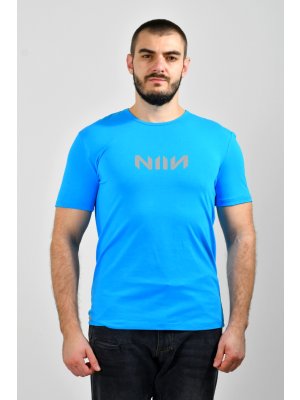 Pánske bavlnené tričko NIIN Stormy Blue