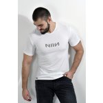 Pánske športové bavlnené tričko NIIN White Air