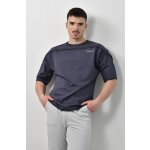 fitness tričko oversize z čistej bavlny