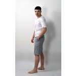 Kraťasy pánske bavlnené- šedá svetlá