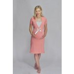 Nočná košeľa na dojčenie do pôrodnice model 043