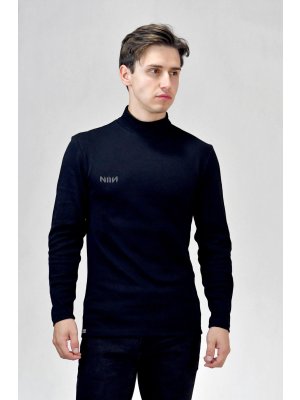 Pánske funkčné termo tričko s rolákom NIIN black