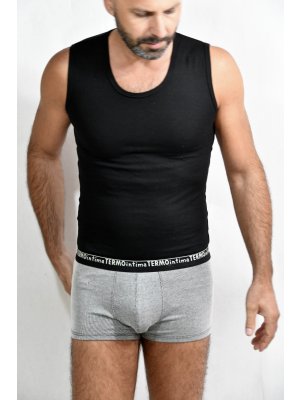 Termo prádlo pánske- funkčné boxerky RETRO sivé