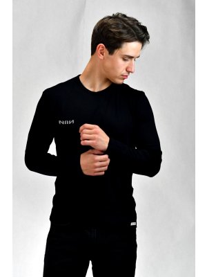 Pánske termo tričko s dlhým rukávom NIIN Black