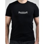 Pánske športové bavlnené tričko NIIN Black Air